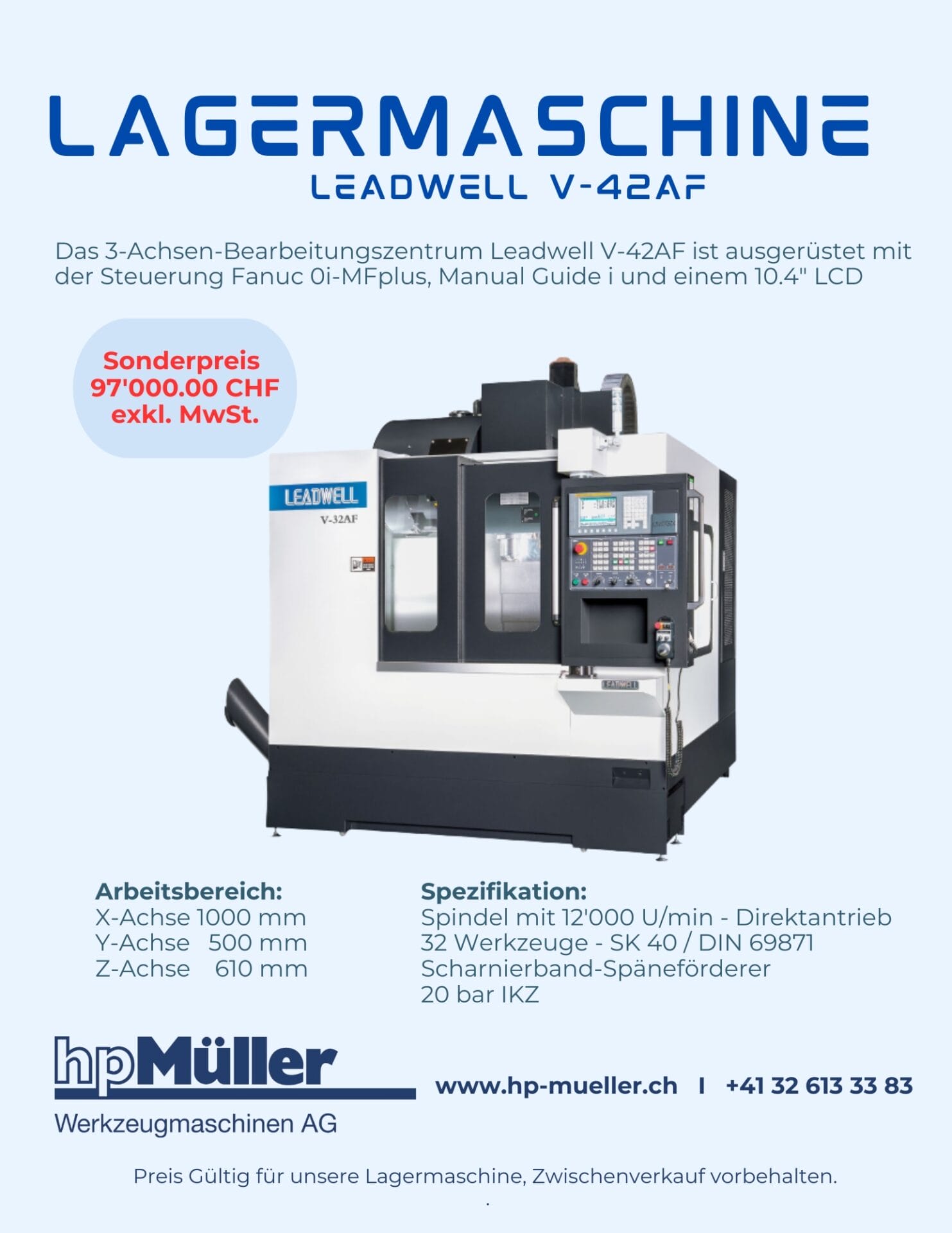 Leadwell V-42AF