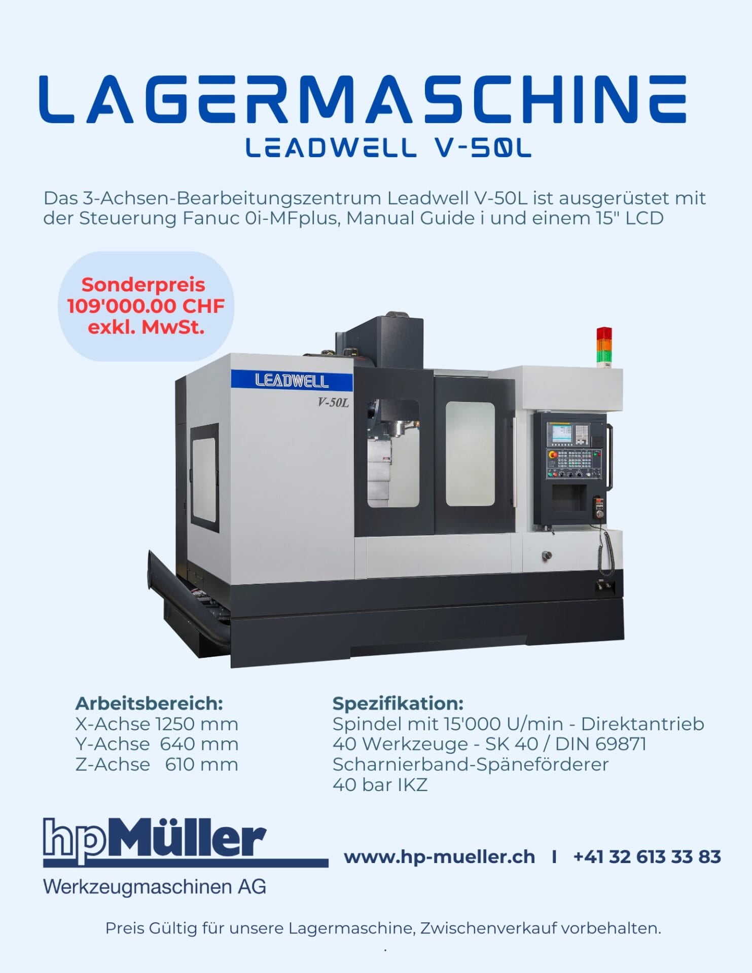 Leadwell V-50L